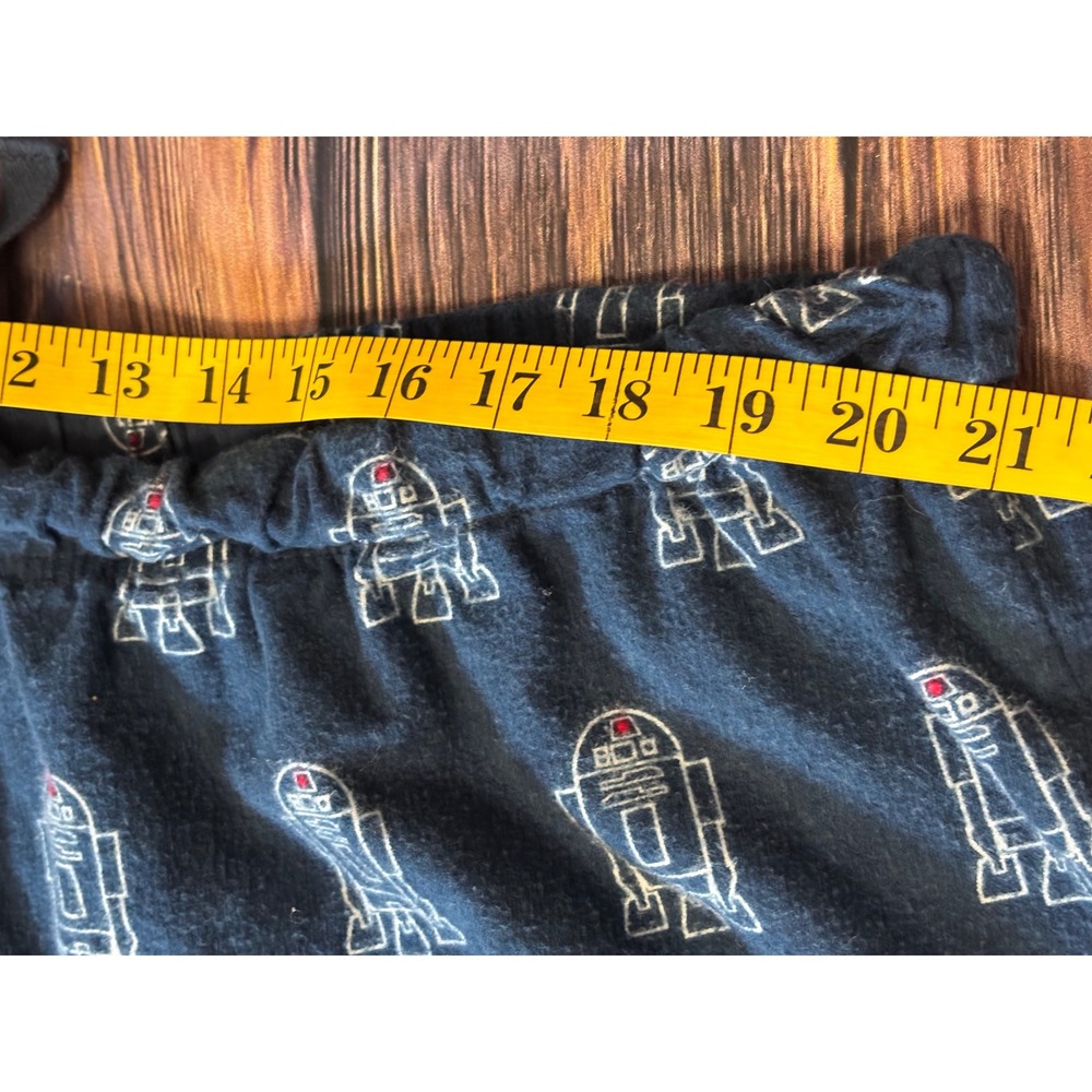 Star Wars Pajama Pants Mens 2XL Blue R2D2 Lounge Sleepwear Disney Store - Picture 6 of 11